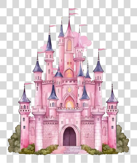 Download disney princesa Castle Peel PNG file