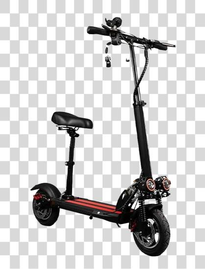 Download Electric Scooter with Seat PNG file