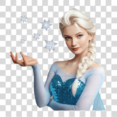 Download real Elsa Frozens Ice and Snow Queen PNG file