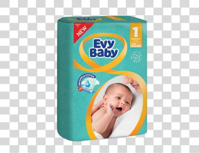 Download evy baby Diapers  Clip Art