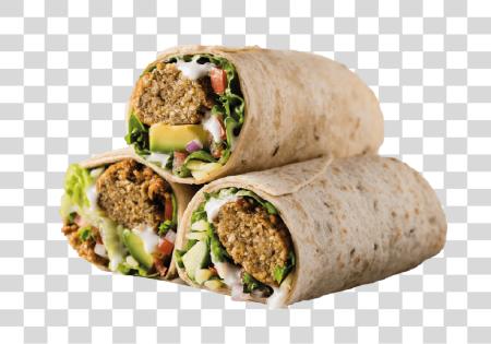 Download Falafel Wraps PNG file