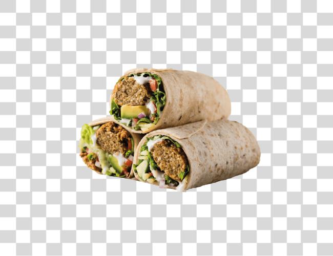 Download Falafel Wraps Clip Art