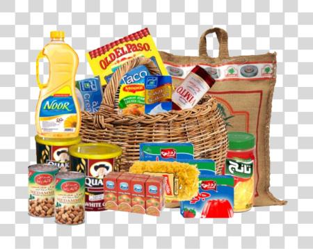 Download Food Basket Collection PNG file