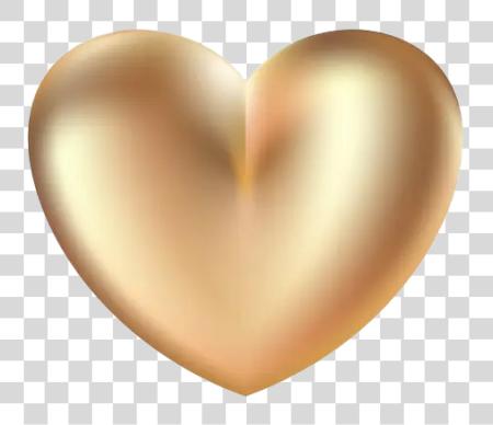 Download A Golden Heart PNG file