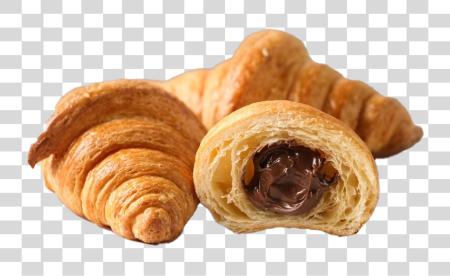 Download delicious looking croissants PNG file