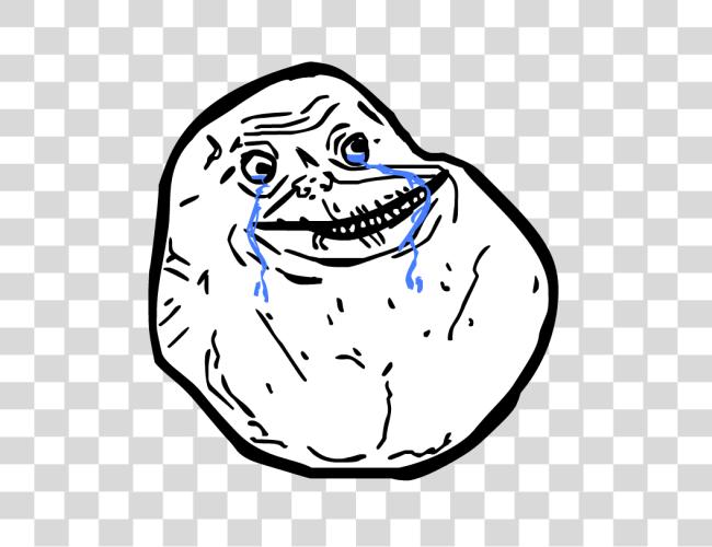 Download Forever Alone Meme Clip Art