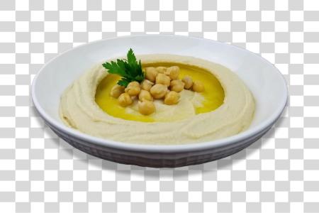 Download bowl of hummus appetizer PNG file