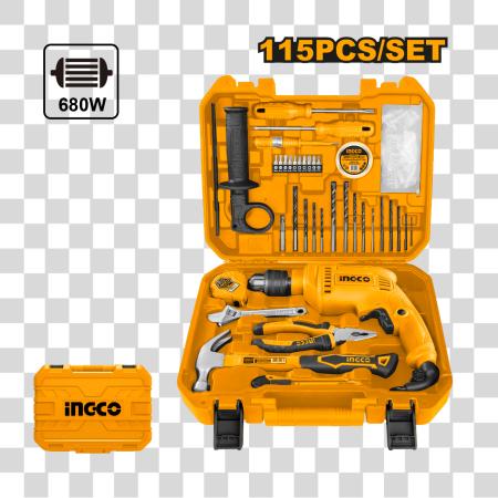 Download INGCO Tool Set PNG file