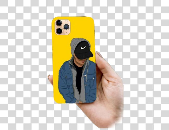 Download iphone funda con un hipster ilustración Clip arte