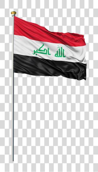 Download irak bandera saludando PNG file