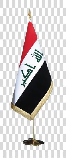 Download whole desk flag of Iraq PNG file