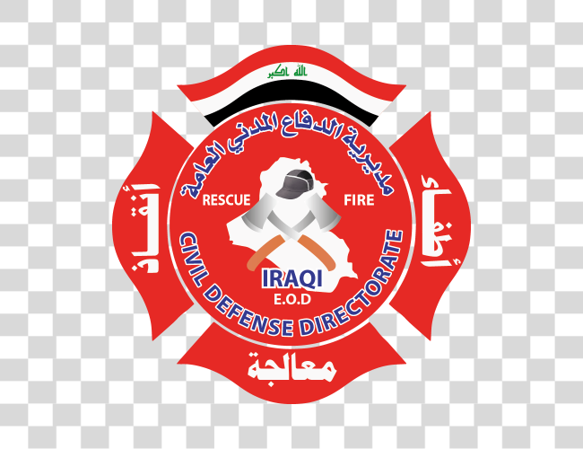 Download Iraqi National Defense and Fire Estinguisher Service logo Clip Art