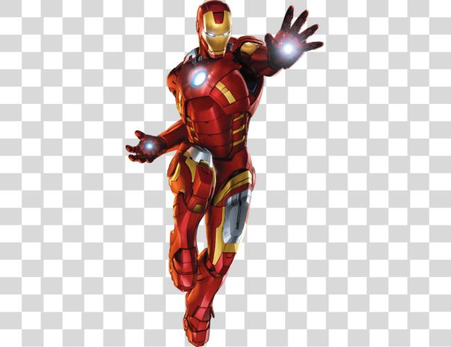 Download Iron Man trying to Attack Someone Clip Art