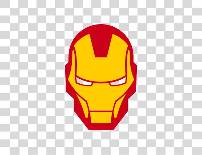 Download iron man head illustration Clip Art