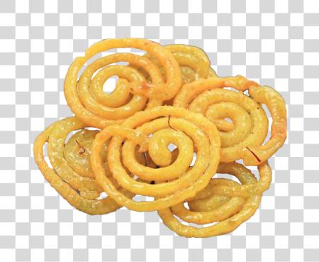 Download Group of Jalebi Sweets PNG file