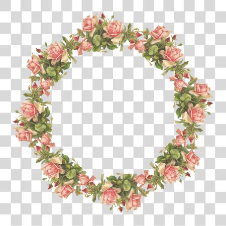 Download Flower Frame PNG file