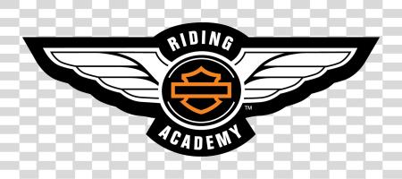 Download Harley Davidson logotipo montando Academy PNG file