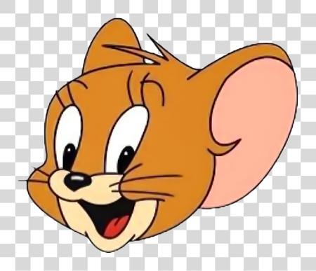 Download jerry ratón cabeza sonriendo PNG file