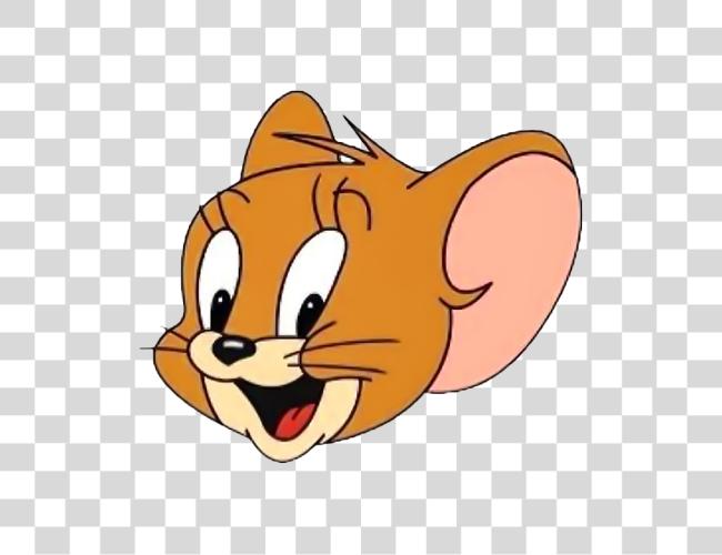 Download Jerry Mouse Head Smiling Clip Art