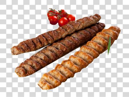 Download tres kebabs seekh PNG file