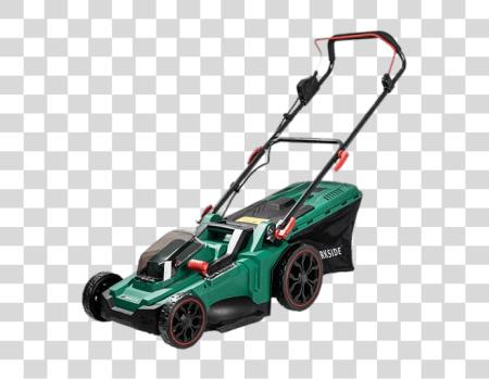 Download Green Cordless Lawn Mower PNG file