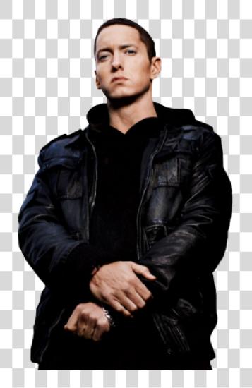 Download Eminem In Black Jacket PNG file