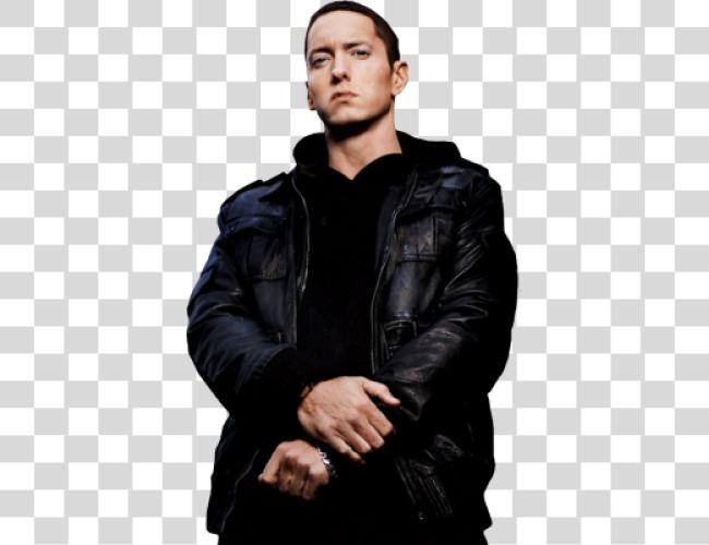 تحميل Eminem في أسود سترة مقطوعة فن