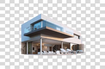 Download Modern Architectural Design House PNG file