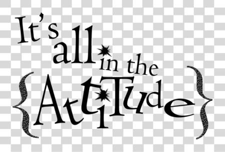 Download Attitude Quotes PNG file