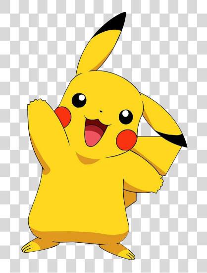 Download Pikachu Waving hand PNG file