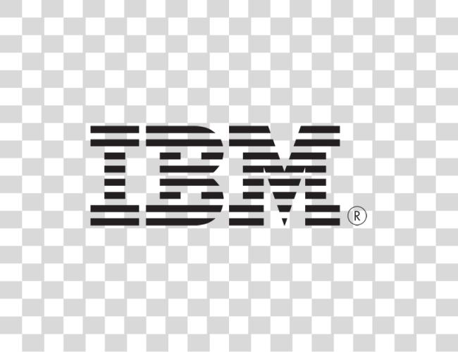 下载 IBM 黑色 標誌 Clip 艺术