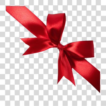 Download large elegant red bow PNG file