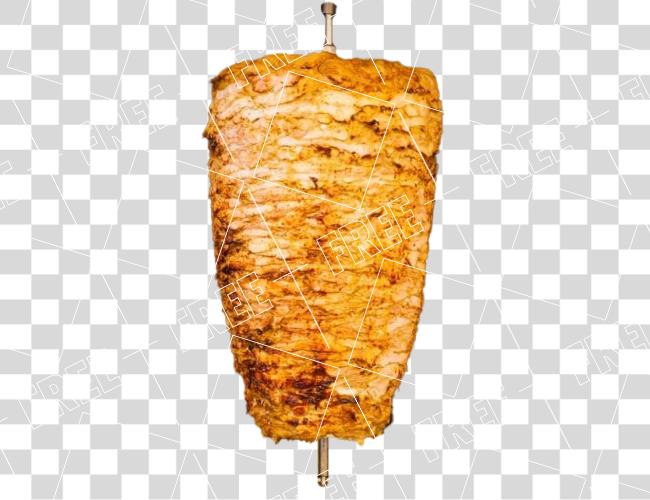 Download chicken vertical rotisserie shawarma cone Clip Art