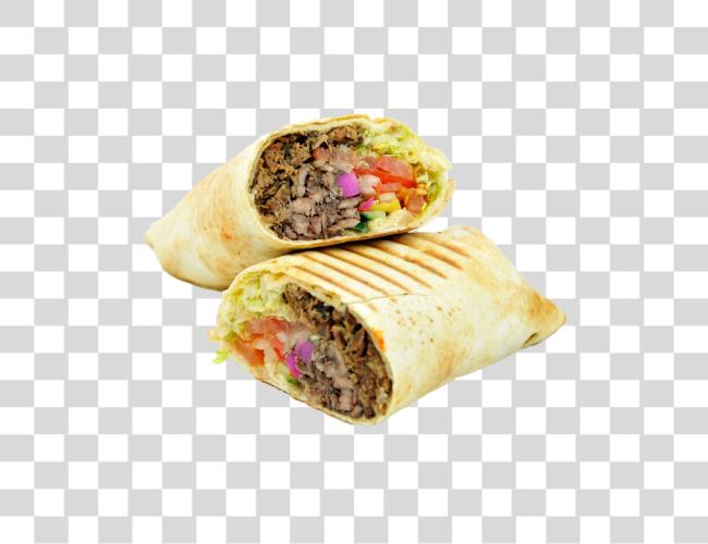 Download Shawarma Wrap Clip Art