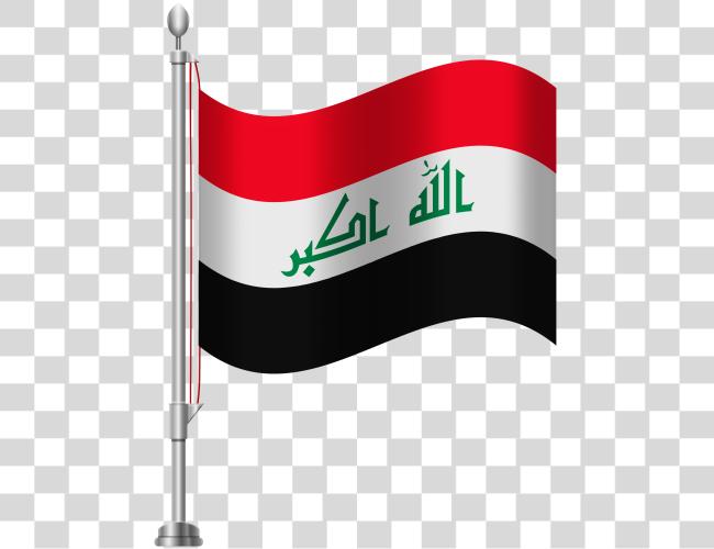 Download Simple Iraq Flag Graphic Design Clip Art