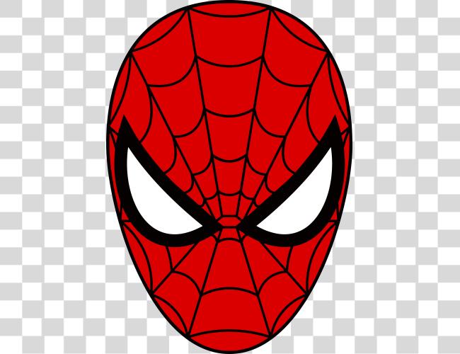 Download Spider Man Mask Cartoon Clip Art