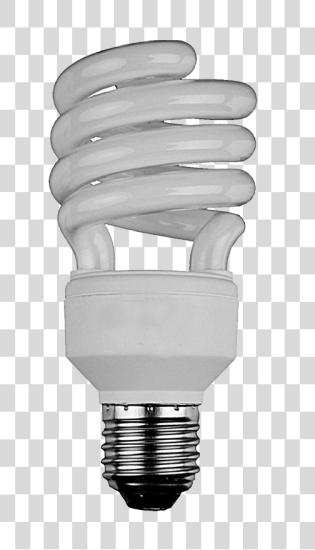 下载 緊湊的 螢光 光 Bulb PNG file