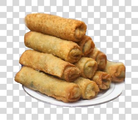 Download Crispy Spring Rolls PNG file