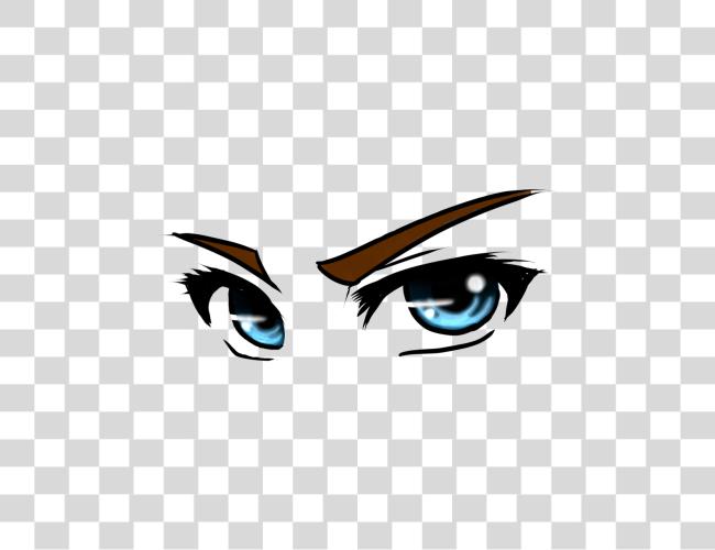 Download anime ojos con Expressive Gaze y vibrante colores Clip arte