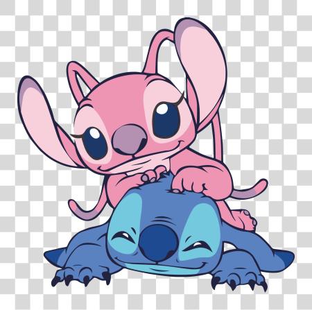 Download Stitch and Angel from Lilo and Stitch PNG file