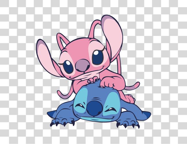 Download Stitch and Angel from Lilo and Stitch Clip Art