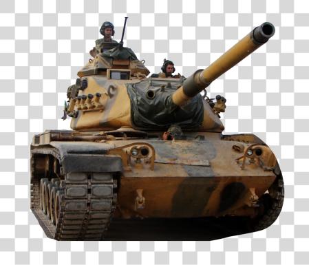 Download Tank With Solders Driving it PNG file