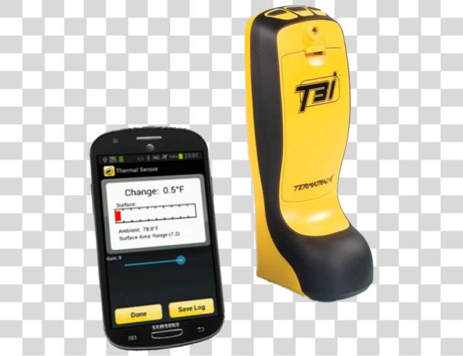 Download Termatrac T3i Moisture Meter Device and Smartphone App Clip Art