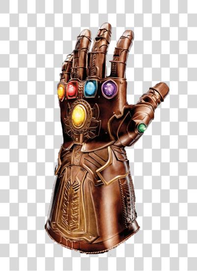 下载 thanos Infinity Gauntlet glove PNG file