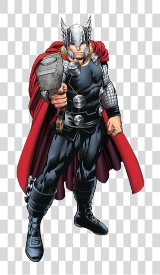 Download Thor God of Thunder comic character PNG file