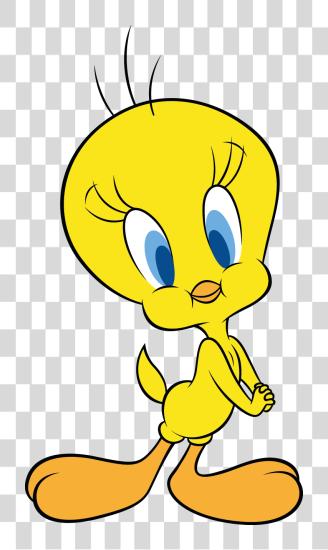 Download Tweety Bird Posing PNG file