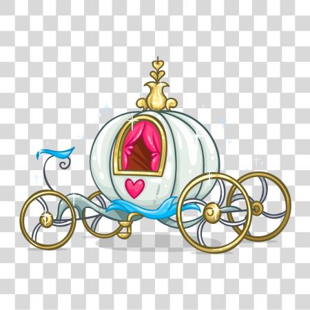 下载 Cinderella Carriage PNG file