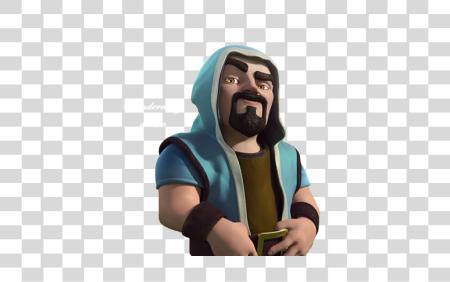 下载 Clash Of Clans Wizard PNG file