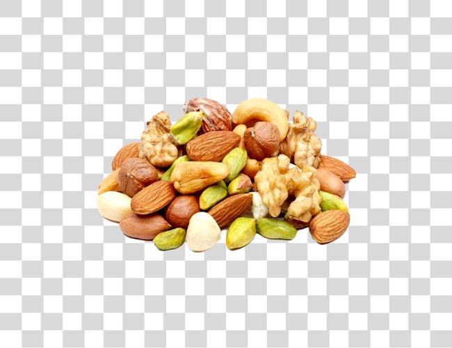 Download Assorted nuts Clip Art