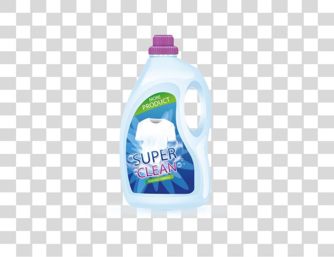 Download Laundry Detergent Powder Bottle Clip Art